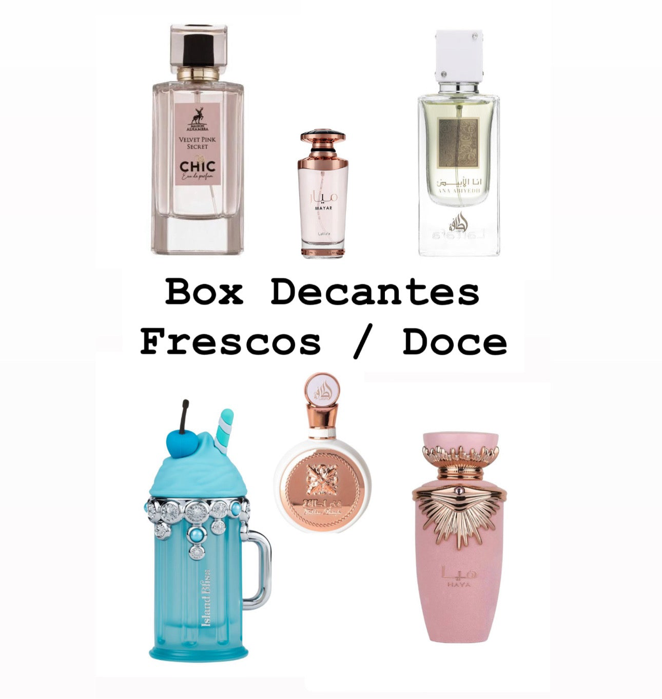 Box Decantes - Frescos / Doces