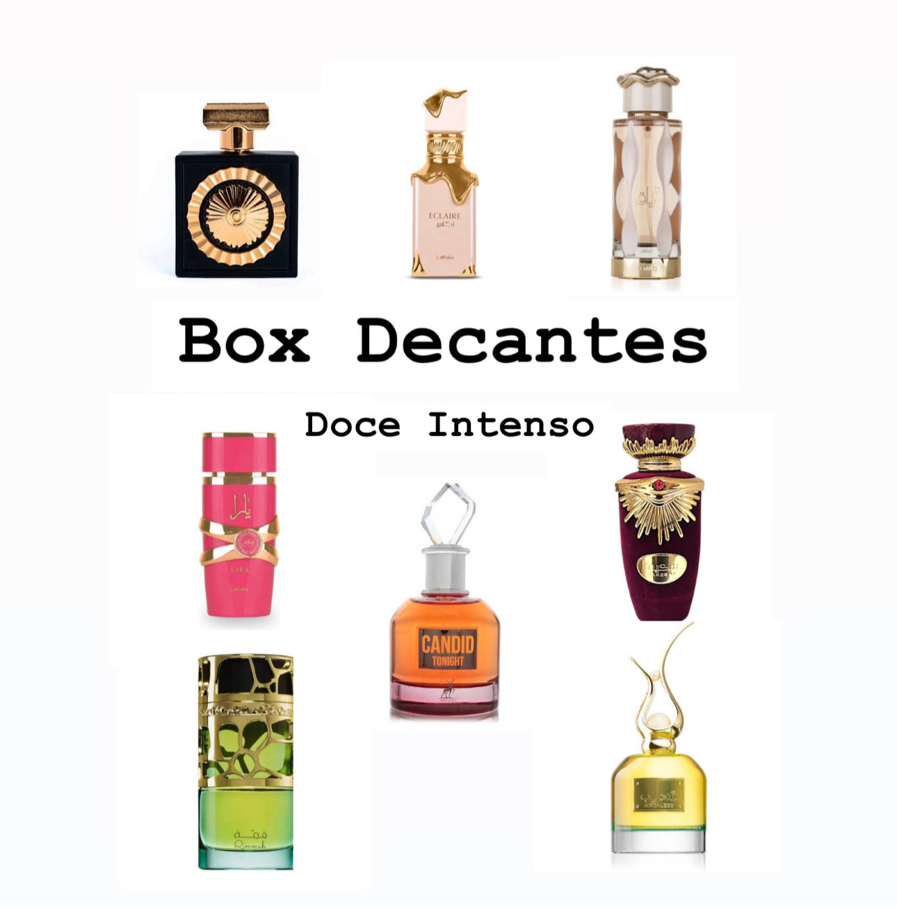 Box Decantes - Doce Intenso