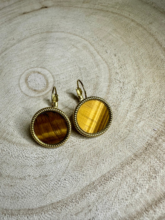 Brinco Olho de Tigre