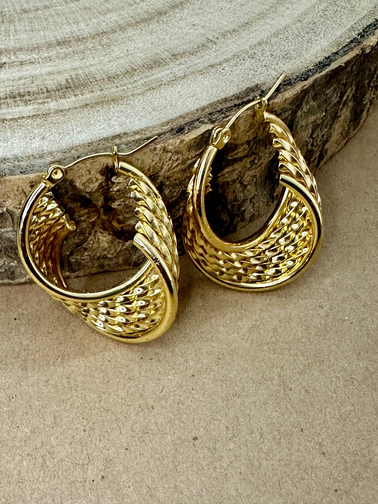 Argola Twist Glam