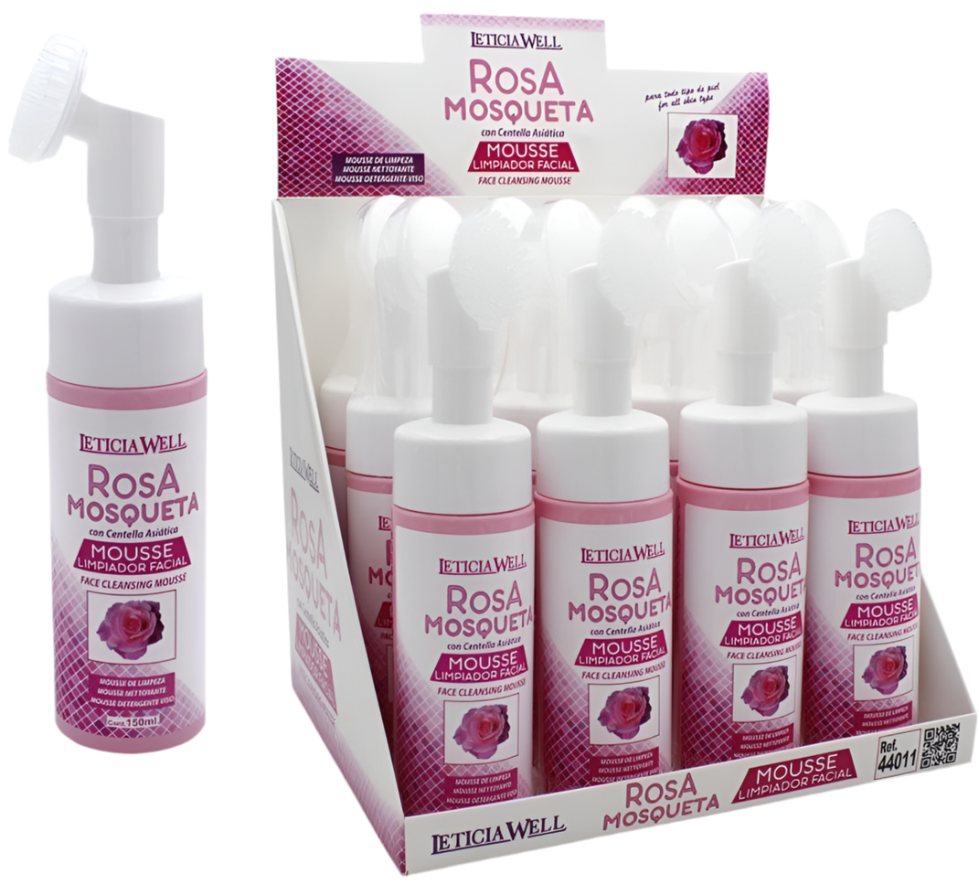 Mousse limpeza Facial - Rosa Mosqueta
