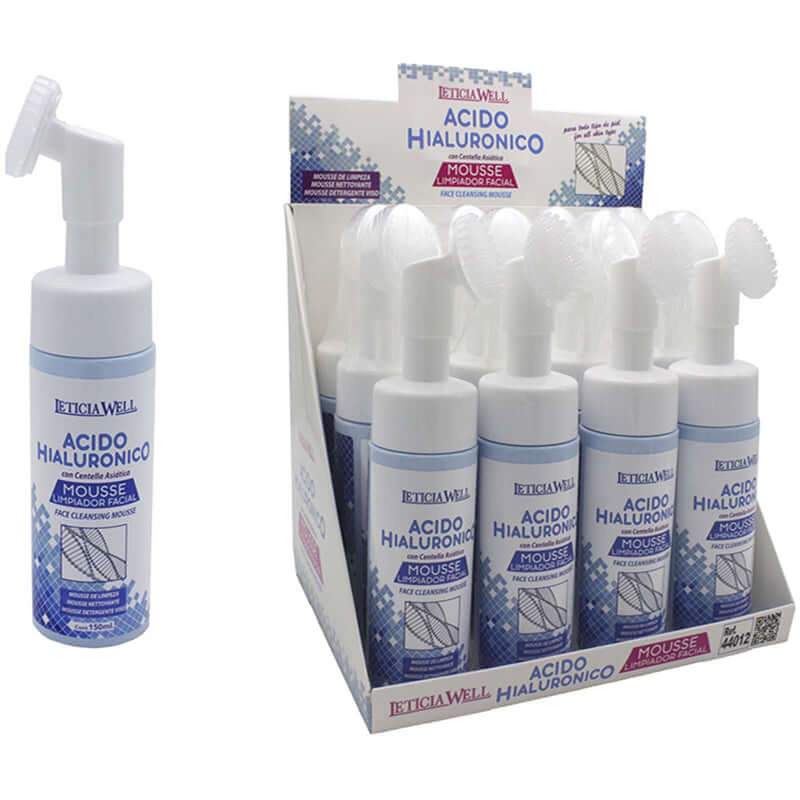 Espuma de limpeza Facial Ácido Hialuronico