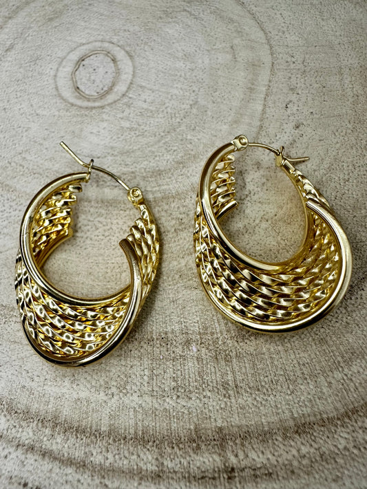 Argola Twist Glam