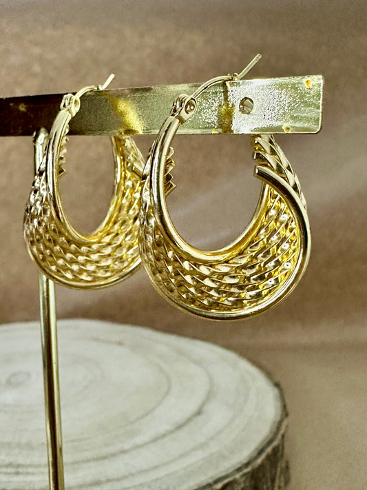 Argola Twist Glam